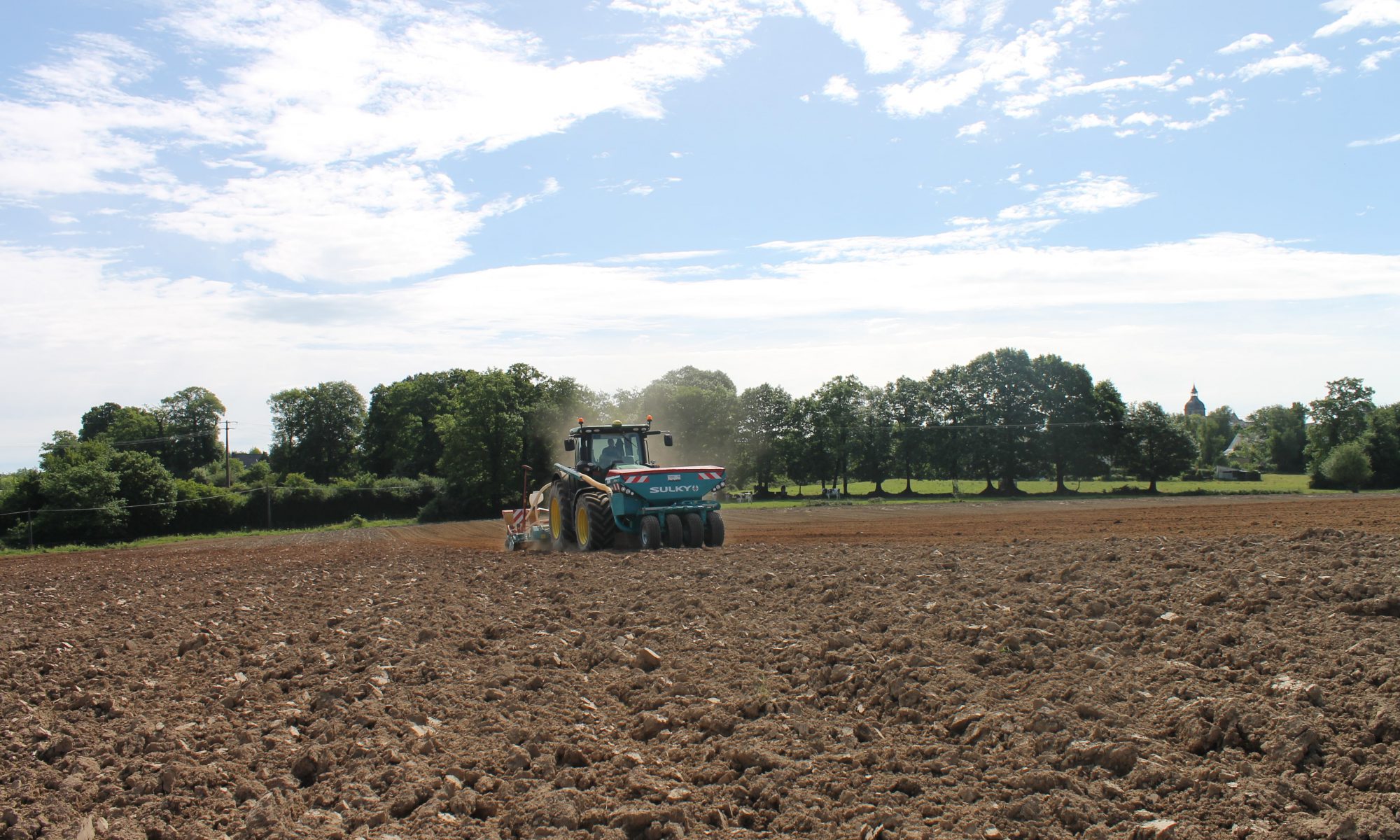 Prestation semis de maïs combiné